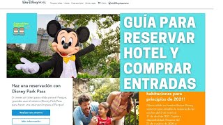 ¿Cómo reservar para los parques de Disney  Como adquirir tus entradas [upl. by Enidanreb]