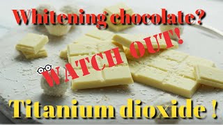 Titanium dioxide food additive banned watch out [upl. by Nonnel]