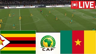 🔴 EN DIRECT  Zimbabwe vs Cameroun  Éliminatoires de la Coupe dAfrique des Nations [upl. by Kovar]