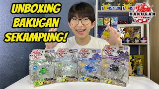 KERACUNAN LANGSUNG BORONG 4 BAKUGAN Unboxing Bakugan Trox Pegatrix Hydorous Howlkor DX [upl. by Pritchard]