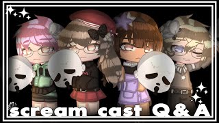 “Scream Cast QampA”  13 [upl. by Phip]