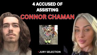 4 ACCUSED of Ass CONNOR CHAPMAN in ELLIE EDWARDS murder  Jury Selectionopening PRT1 [upl. by Dyche]