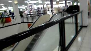 Haughton Escalators at JCPenney in former Wayne Towne Center  Wayne NJ [upl. by Aniez]