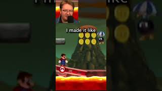 Can You Handle the Intense Concentration  New Super Mario Bros Wii World 85 shorts [upl. by Itsud]