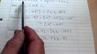 Least Squares Normal Equationswmv [upl. by Kassity]