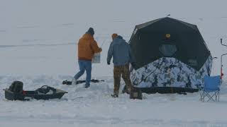 Ice Fishing on Grand Lake Colorado [upl. by Rorke]