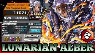 LUNARIAN ALBER GAMEPLAY  ONE PIECE BOUNTY RUSH  OPBR [upl. by Casar]