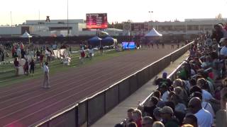 2015 Arcadia Invitational  Cole Dubots  100 Meter Dash  1069 [upl. by Anoel]