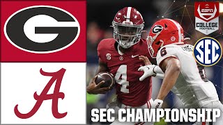 SEC Championship Georgia Bulldogs vs Alabama Crimson Tide  Full Game Highlights [upl. by Airamesor]