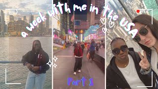 VLOG  une semaine avec moi aux USA 🇺🇸 partie 1 [upl. by Edrahc]