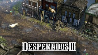 Desperados 3  Mission 8 One Hell Of A Night Desperado No Save [upl. by Maryn]