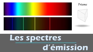 Les spectres démission de la lumière 🌈  spectre continu et spectre de raies  Physique Chimie [upl. by Rentsch]