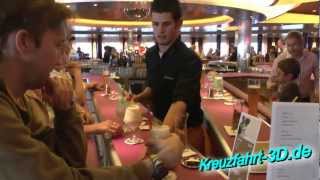 AIDAmar Reisebericht Tag 2  Seetag mit BordEntertainment 10062012 HD  2D [upl. by Anoyi]