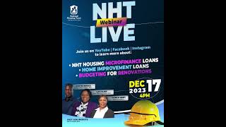 NHT Housing Webinar  Q3 [upl. by Artep]