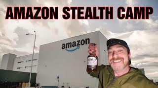 STEALTH CAMPING BEHIND AMAZON DEPOT [upl. by Helsell510]