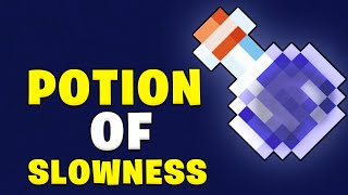 How to make a potion of slowness in Minecraft 121 [upl. by Marney115]