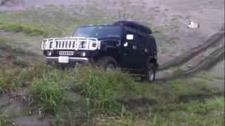 Hummer vs UAZ vs Niva vs VW Amarok Off road [upl. by Annhej]