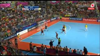 Futsal Tailandia 2012 Final completa España 2  3 Brasil [upl. by Arrotal]