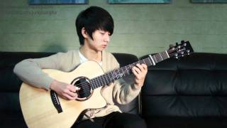 Hisaishi Joe Howls Moving Castle Theme  Sungha Jung [upl. by Mccormac99]