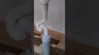 PTrap Installation On A Kitchen Sink  Sink Pipe Fitting  കിച്ചൺ സിങ്ക് വേസ്റ്റ് വാട്ടർ ട്രാപ്പ് [upl. by Ynohtnaed]