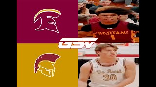 Hazelwood East vs 5 De Smet Missouri Class 5 District 3 Semifinals  FULL HIGHLIGHTS basketball [upl. by Anirahc]