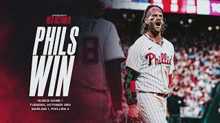 Marlins vs Phillies Game 1 Highlights 10323  MLB Highlights [upl. by Marena644]