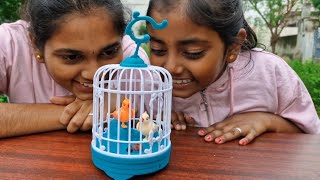 Talking Bird 🐦Toy for Diya DiyaIshwaryaUNBOXINGDIY [upl. by Lejeune992]