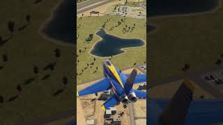 Fighter Jet goes through the Dubai Frameبرواز دبي dcs [upl. by Ennair]