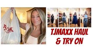 TJMAXX HAUL amp TRY ON [upl. by Cowden]