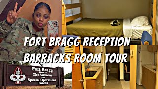 FORT BRAGG RECEPTION BARRACKS ROOM TOUR  WHAT TO EXPECT IF YOU PCS HERE US ARMY ENLISTED SOLDIER [upl. by Clite]