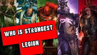 What is the strongest legion in Warhammer 40k [upl. by Apilef358]