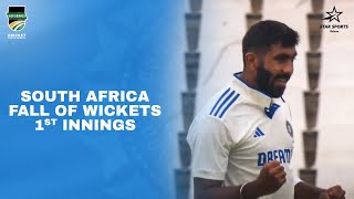 India Bowlers Toil Hard to Get South Africa All Out  SAvIND 1st Test [upl. by Acinoryt140]