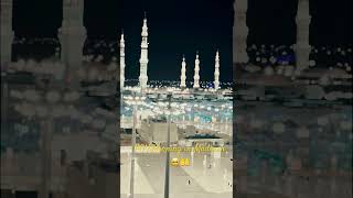 Fajr in Masjid Nabawi  Fajr time madinah islamicshorts madina islamicshorts [upl. by Nahtnaoj]