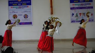 Dance Dimapur AG church Nagaland Assemblies of God kids fest 2024  wokha [upl. by Acirrehs633]