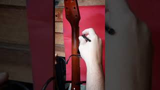 Headstock Quebrado Guitar Headstock Repair [upl. by Melar]