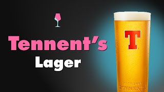 Tennents Lager  Scottish Beer Review [upl. by Icrad680]