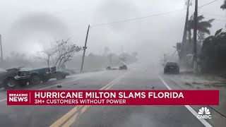 Hurricane Milton slams Florida [upl. by Eula124]