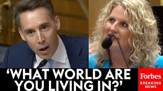 Now Youve Been Caught RedHanded Josh Hawley Accuses Doctor Of Lying To Quash Lab Leak Theory [upl. by Volotta]