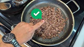 The NEW and IMPROVED way to cook ground beef for maximum flavor I bet you didnt know this [upl. by Colp]