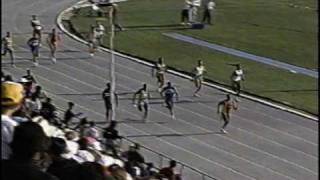 1991 Boys 4x100 CIF California Track Championships [upl. by Nnaj]