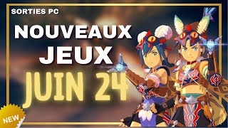 🔥 TOP des NOUVEAUX JEUX PC JUIN 2024 [upl. by Kappel416]