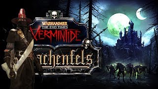 Witch Hunter True Solo Castle Drachenfels  Warhammer Vermintide Gameplay No HUD [upl. by Oshinski]