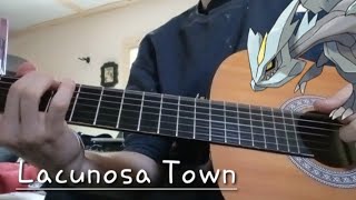 Guitar Cover Lacunosa Town Pokemon BW [upl. by Naenej]