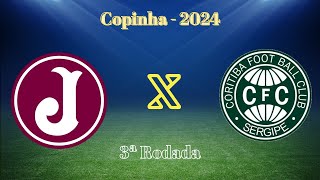 🔴 JUVENTUS S20 X CORITIBA S20  COPINHA [upl. by Nemzaj]