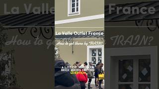 How to get to La Vallee Village from Paris by the train lavalleevillage luxuryshopping [upl. by Lucho81]