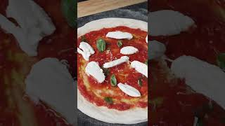 pizza Margarita neapolitanpizza food pizzarecipe shorts [upl. by Kenay697]