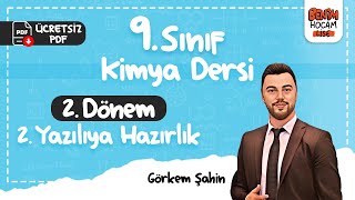 9Sınıf  Kimya 2Dönem 2Yazılıya Hazırlık  Güçlü ve Zayıf Et  Maddenin Halleri  Görkem Şahin [upl. by Erl]