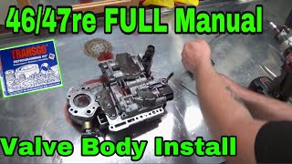 TransGo TFOD3 46re47re Full Manual Valve Body kit INSTALL amp Test DRIVE [upl. by Forsta]