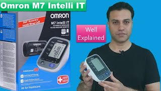 Omron M7 Intelli IT Blood Pressure Measurement [upl. by Zeiler]