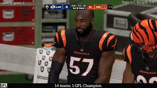 Rams vs Bengals GFL  week 8 game 2 [upl. by Imer870]